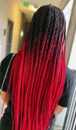 Extensii de par in culori vibrante [3]