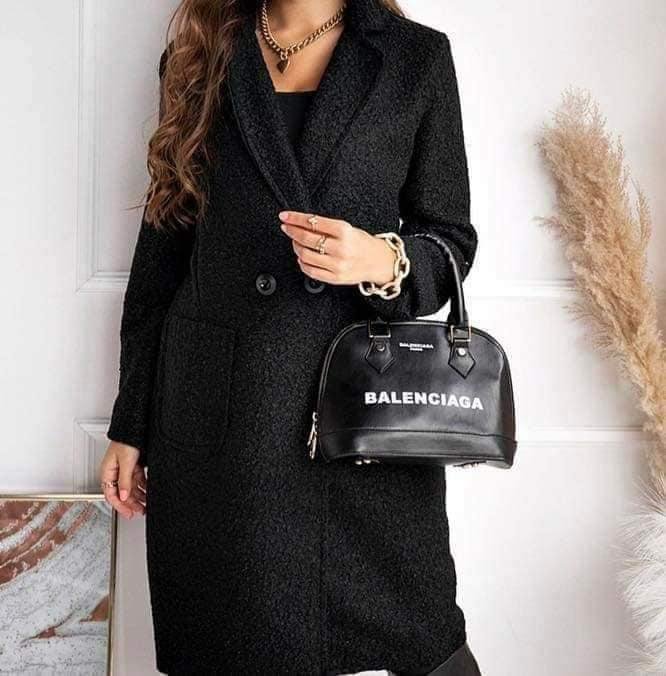 Palton Dama din Tesatura Tip Blanita Miel [2]