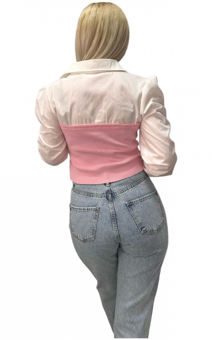 Pantaloni dama denim cu strasuri - Sony [4]