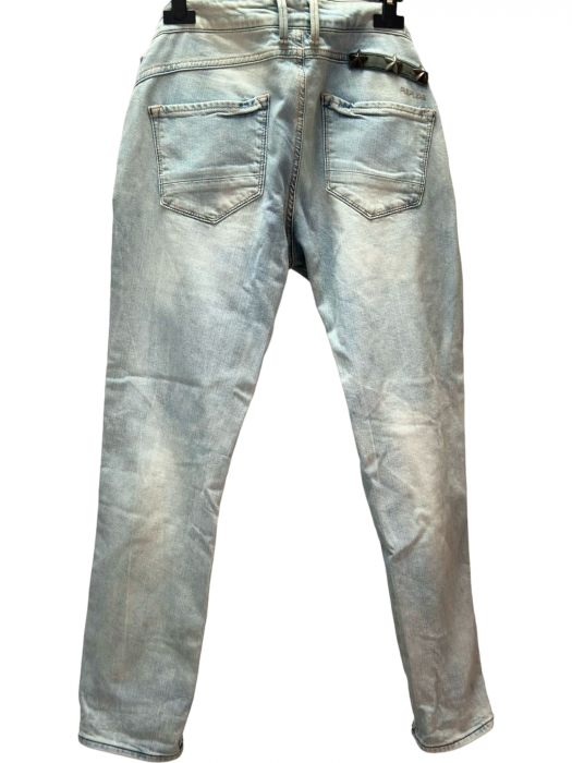 Pantaloni dama denim cu taieturi - Replus [6]