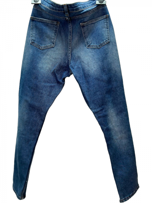 Pantaloni dama denim taieturi si capse - P120 [6]
