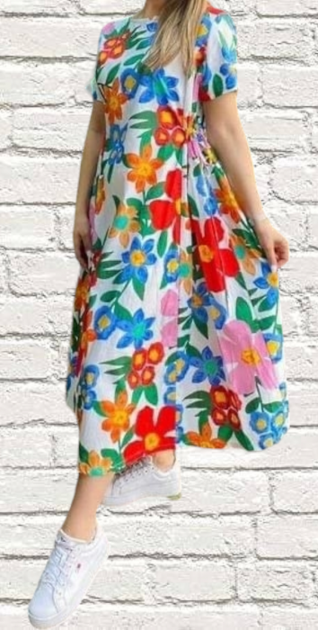 Rochie dama model floral - Sunny Vibes [2]