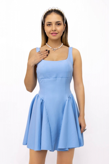 Rochie dama scurta cu bretele - Simina [1]