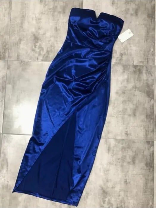 Rochie Dama Midi Petrecuta cu Aspect Satinat - Milla [2]