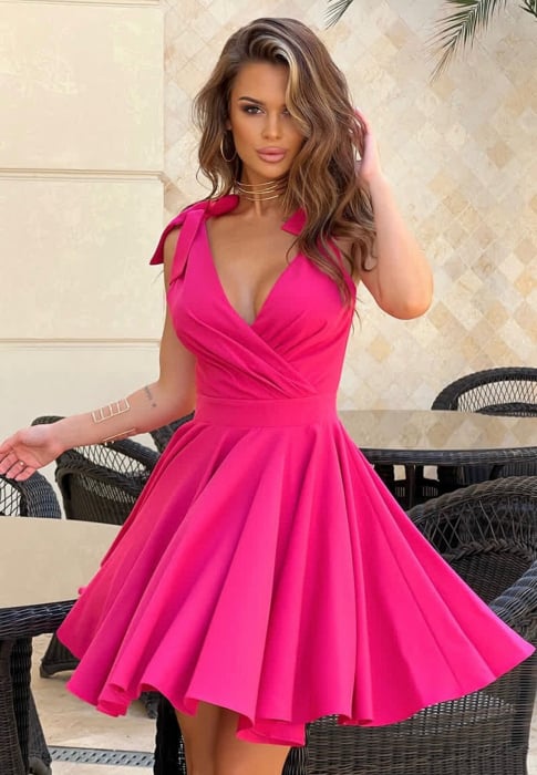Rochie Baby Doll scurta - Anabelle [7]