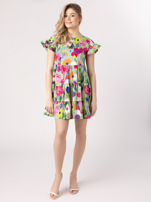 Rochie dama model floral - Sunny Vibes [2]