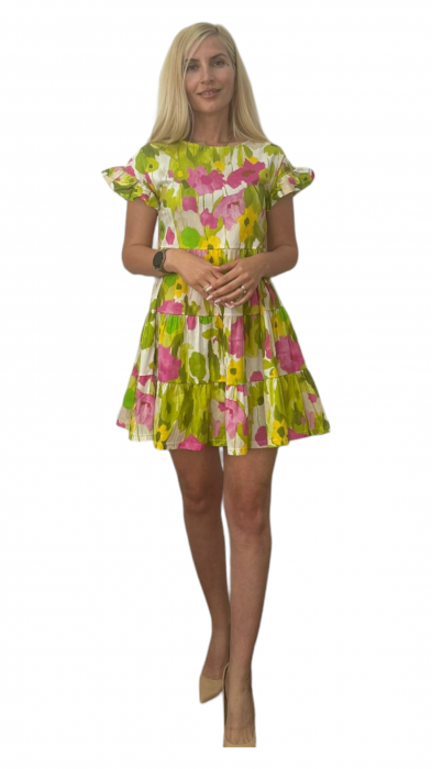 Rochie dama model floral - Sunny Vibes [3]