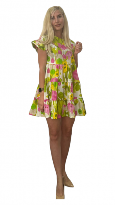 Rochie dama model floral - Sunny Vibes [4]