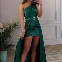 Rochie Dama Satin cu Trena - Clara [3]