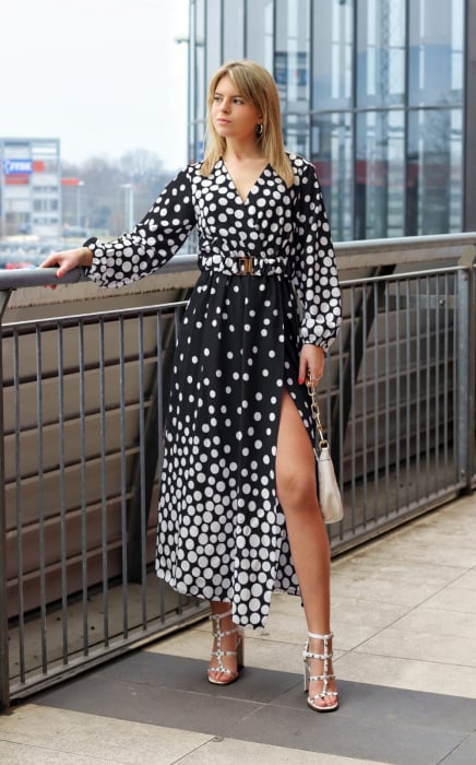 Rochie Dama Satin Midi - Buline [1]