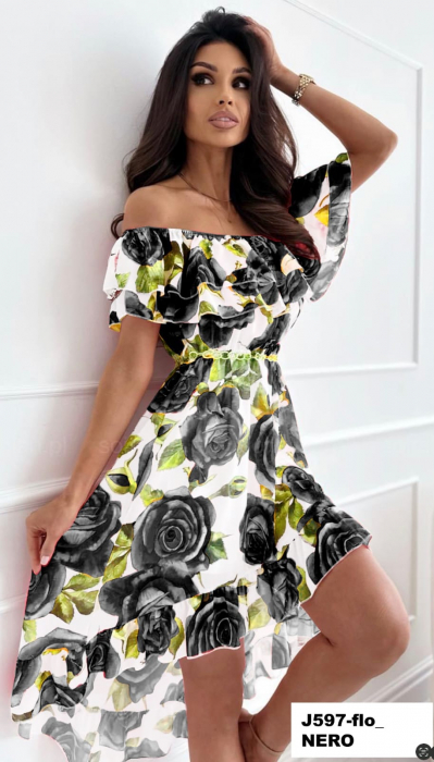 Rochie Midi Florala - Silvia [1]