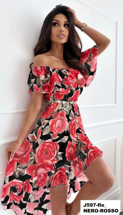 Rochie Midi Florala - Silvia [1]