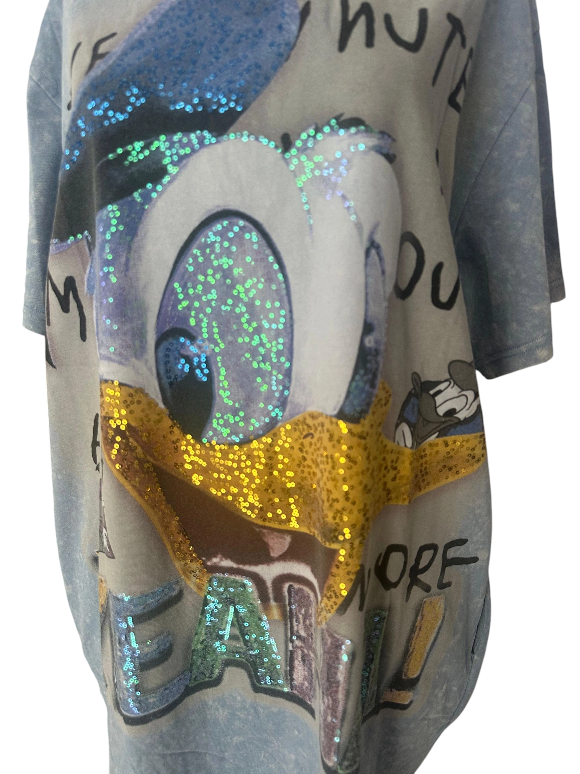 Rochie Oversized Din Bumbac 100% Cu Personaj Animat, Marime Universala, Made in Korea [2]