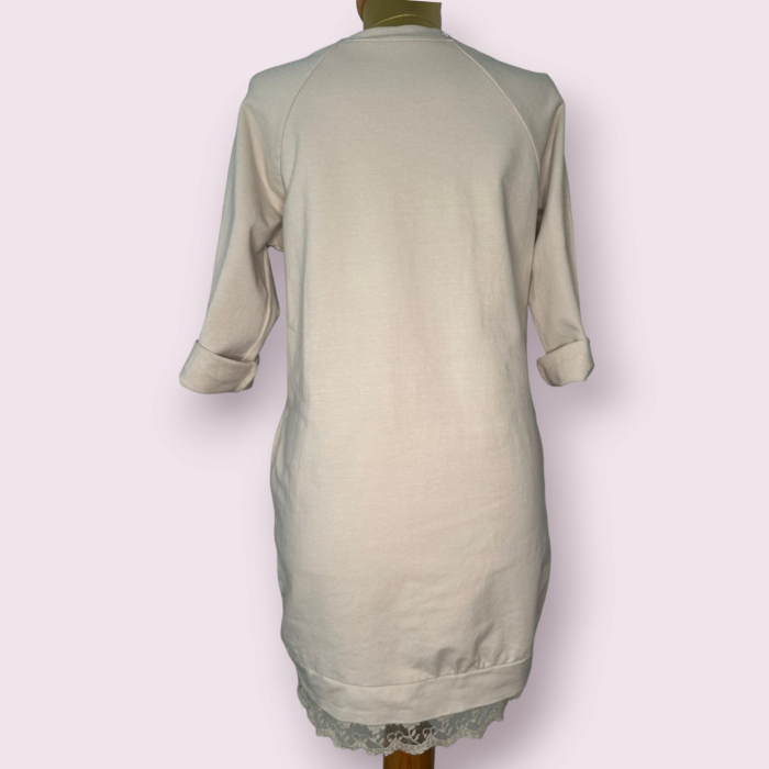 Rochie Sport cu buzunare din bumbac și broderie [2]