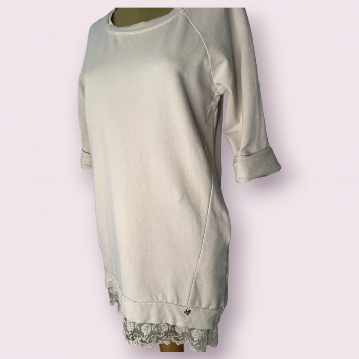 Rochie Sport cu buzunare din bumbac și broderie [3]