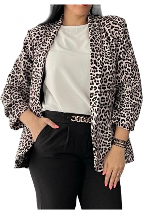 Sacou dama casual - Nona - leopard [2]