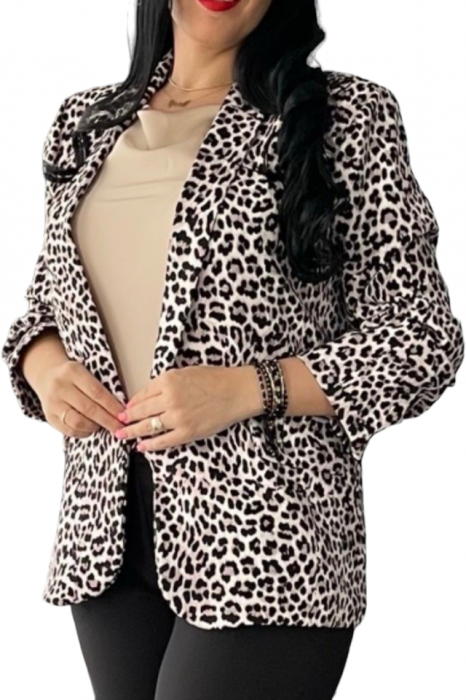 Sacou dama casual - Nona - leopard [3]