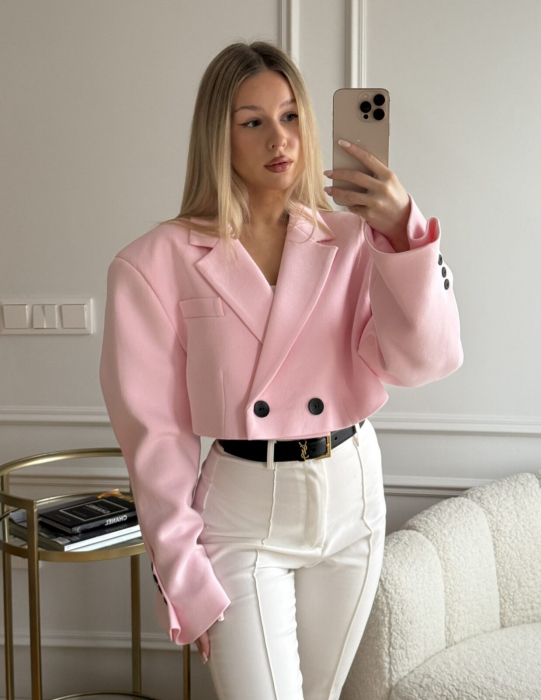 Sacou Dama Oversized Casual & Chic, Starlight Baby – LGG [3]