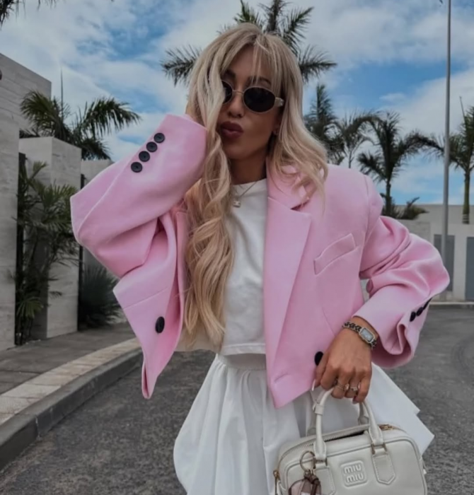 Sacou Dama Oversized Casual & Chic, Starlight Baby – LGG [4]