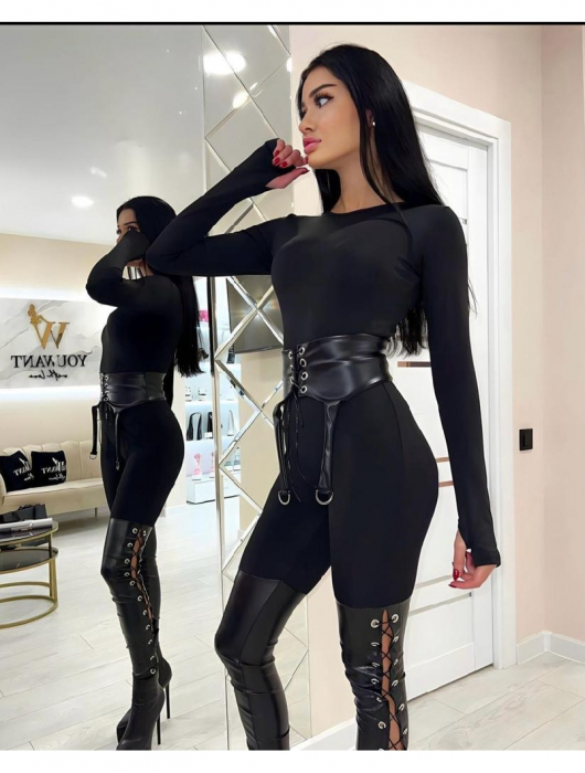 Salopeta modelatoare neagra - Sasha [13]