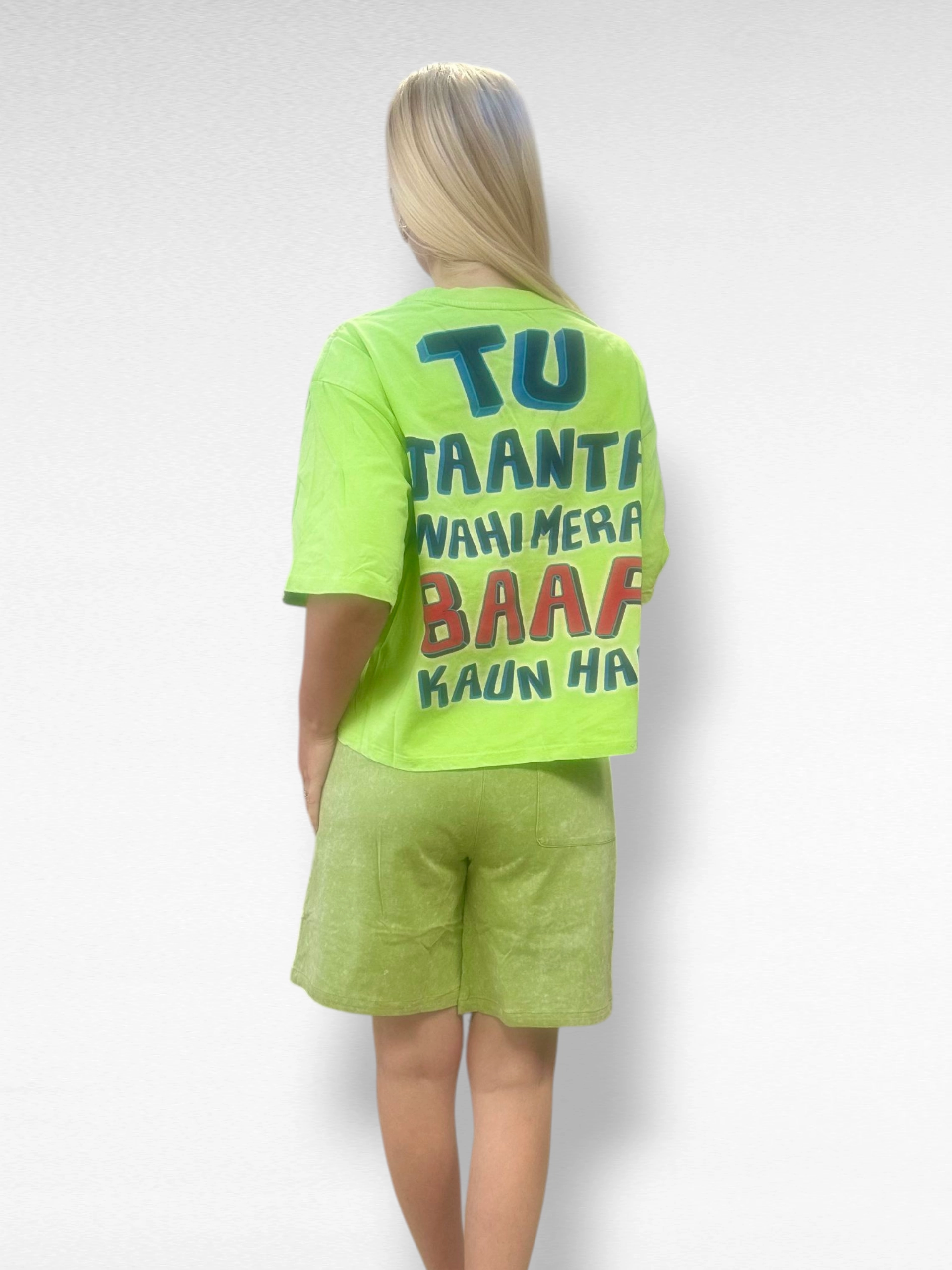 Set Bumbac Premium Tricou Si Pantaloni, Marime Universala, Mickey Mouse/Monster [2]