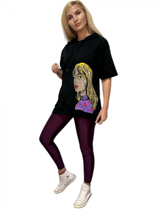 Tricou Dama cu Gluga [6]