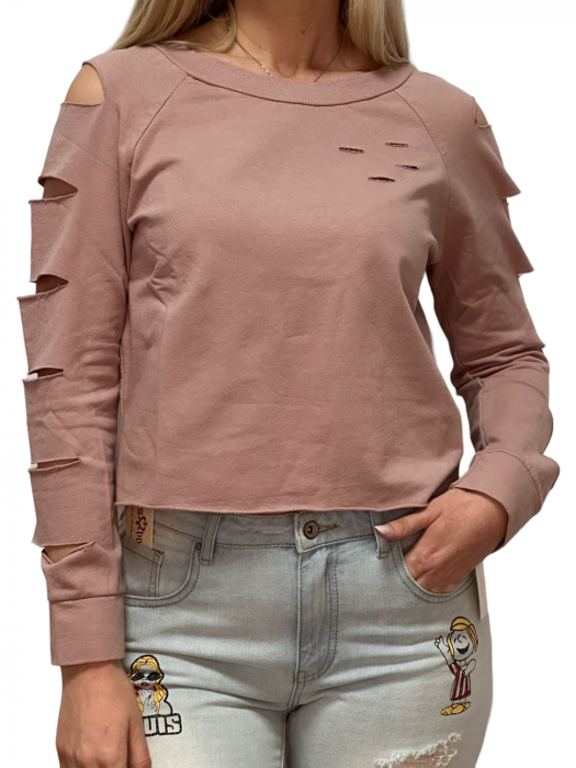 Tricou Dama Decupaje Mâneci - Scissors [6]