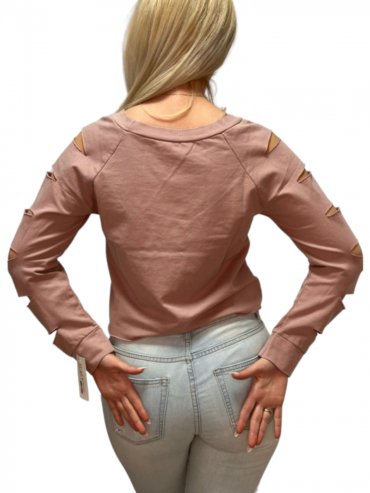 Tricou Dama Decupaje Mâneci - Scissors [5]