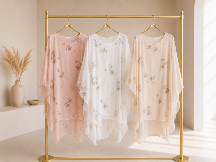 Tricou dama vapuros cu imprimeu floral si croi lejer [5]