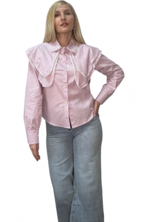 Bluza dama cu volane decorative - ZOE [1]