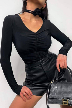 Body Dama - Body cu maneca lunga - Catalog