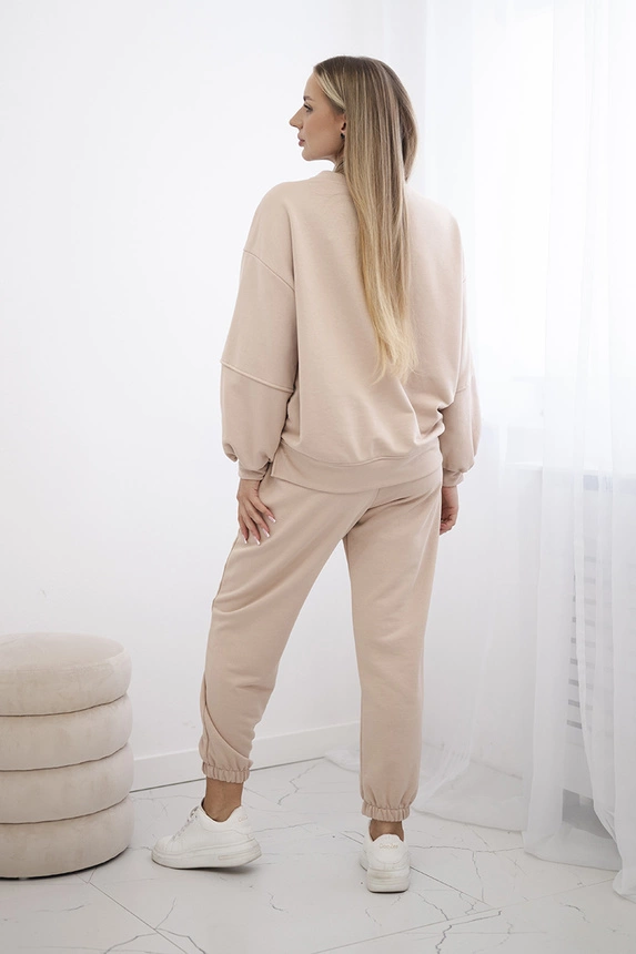 Compleu Dama 2 Piese din Bumbac Premium - Set 2 Piese Hanorac si Pantaloni [2]