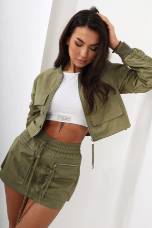 Compleuri Dama - Compleu Dama Cargo Bluza si Fusta
