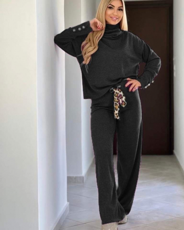 Compleuri Dama - Compleu Dama Molton Bluza si Pantalon - HEB