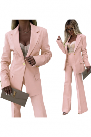 Compleu dama sacou si pantaloni office - Beatrice - Marime Universala [3]