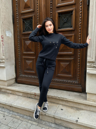 Compleu Dama Tricot Set 2 Piese Bluza si Pantaloni Lungi - LGG Compleuri Dama - Compleu Dama Tricot Set 2 Piese Bluza si Pantaloni Lungi - LGG