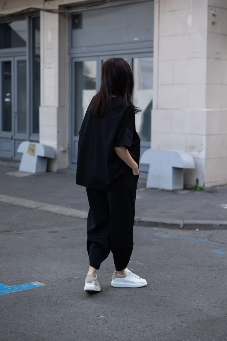 Compleu dama trening sport pantaloni si bluza - PREMIUM COTTON Comfy [17]