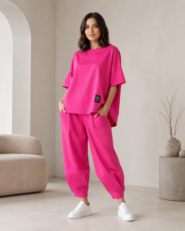 Imbracaminte Dama - Compleu dama trening sport pantaloni si bluza - PREMIUM COTTON Comfy