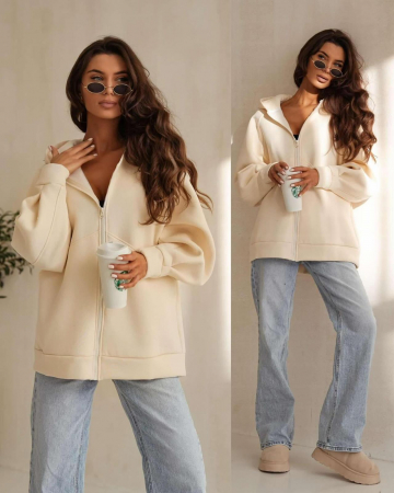 Bluze Dama - Hanorac Dama cu Fermoar - CHMS - Copie