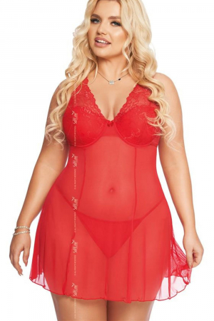 Lenjerie sexy - Lenjerie sexy completa model 206924 SoftLine Collection