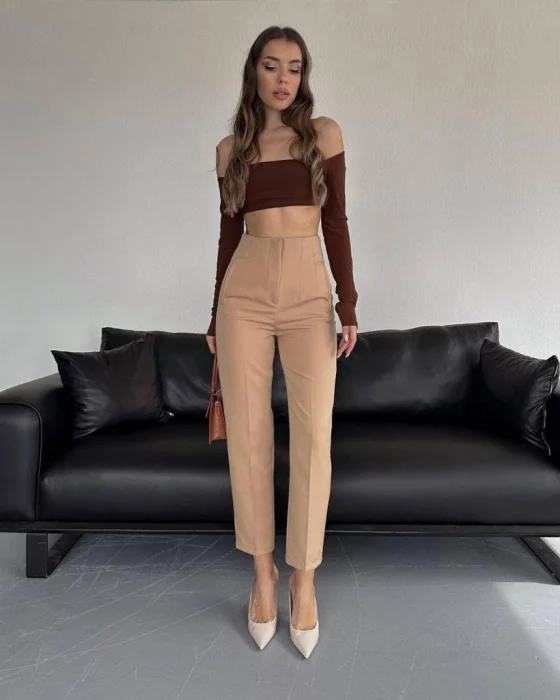 Pantaloni lungi office Karol [24]