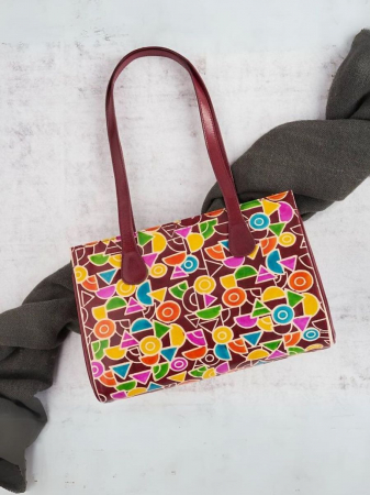 Accesorii -  Poşetă din piele naturală model 193251 Galanter 