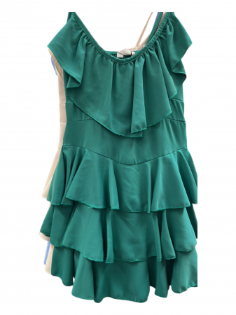 Rochie cu volane, decolteu adanc, marime universala, diverse culori - Russian [11]