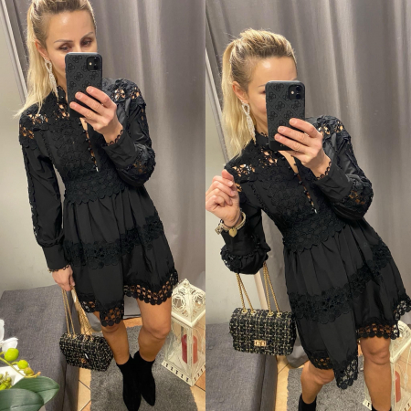 Rochie Dama din Dantela Neagra [1]