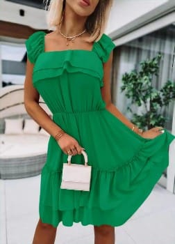 Rochii Dama - Rochie Dama Scurta - Mira