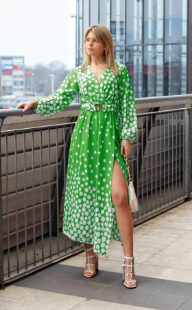 Rochii Dama - Rochie Dama Satin Midi - Buline