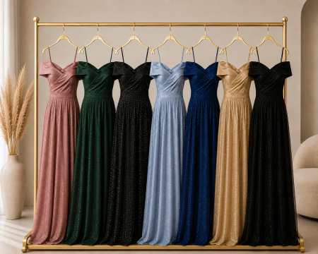 Rochii Dama - Rochie lunga satin-lycra eleganta cu decolteu inima, bretele subtiri si slit lateral – croi maxi, marime universala S-M