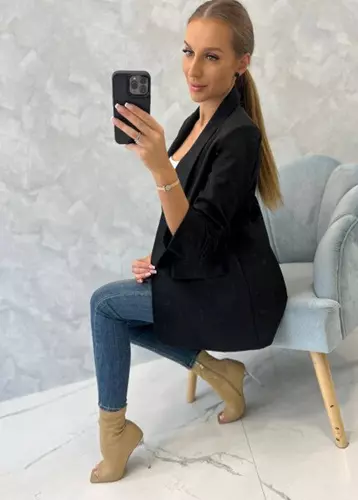 Sacou Dama cu Buzunare Laterale - Denisse [4]