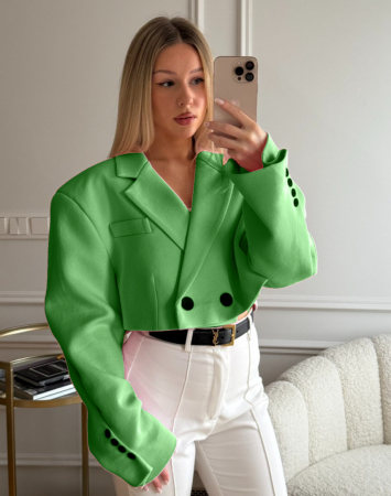 Sacou Dama Oversized Casual & Chic, Starlight Baby – LGG Imbracaminte Dama - Sacou Dama Oversized Casual & Chic, Starlight Baby – LGG