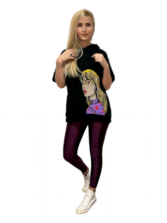 Tricou Dama cu Gluga [3]